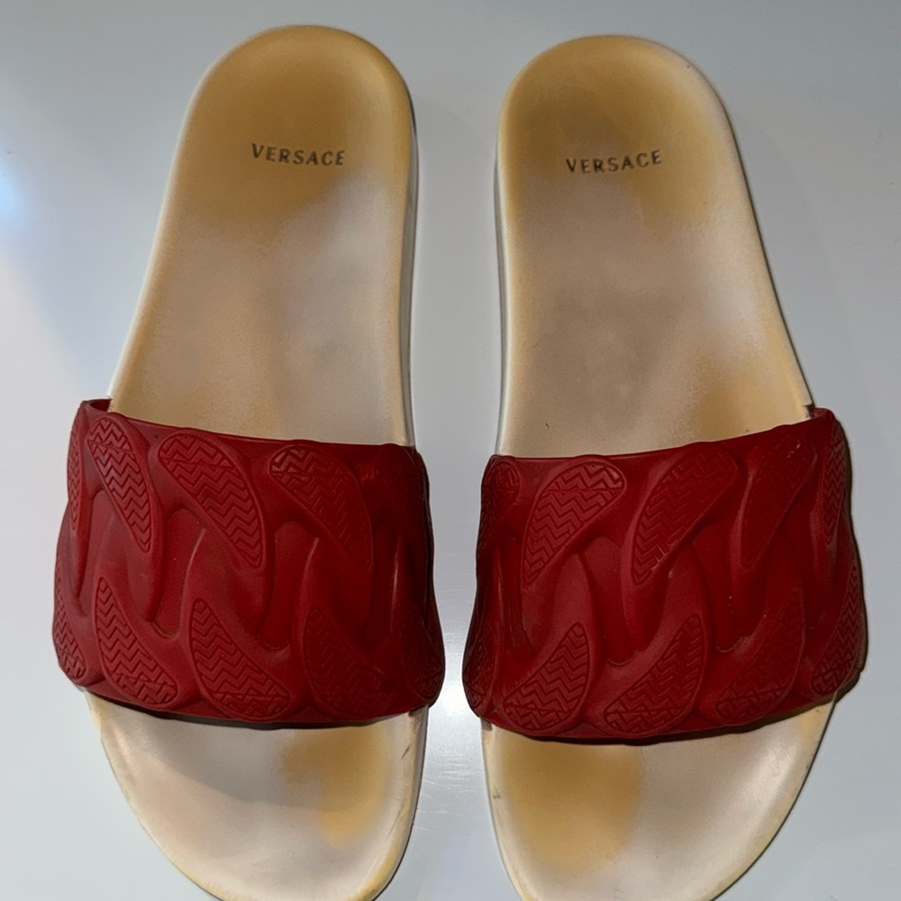 Authentic Versace slides